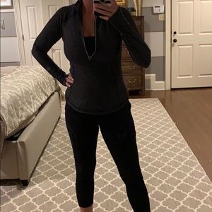 Lululemon  3/4 zip jacket